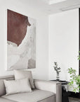 Multicolor Wabi-Sabi Tranquility Abstract Painting - Artwallpainting