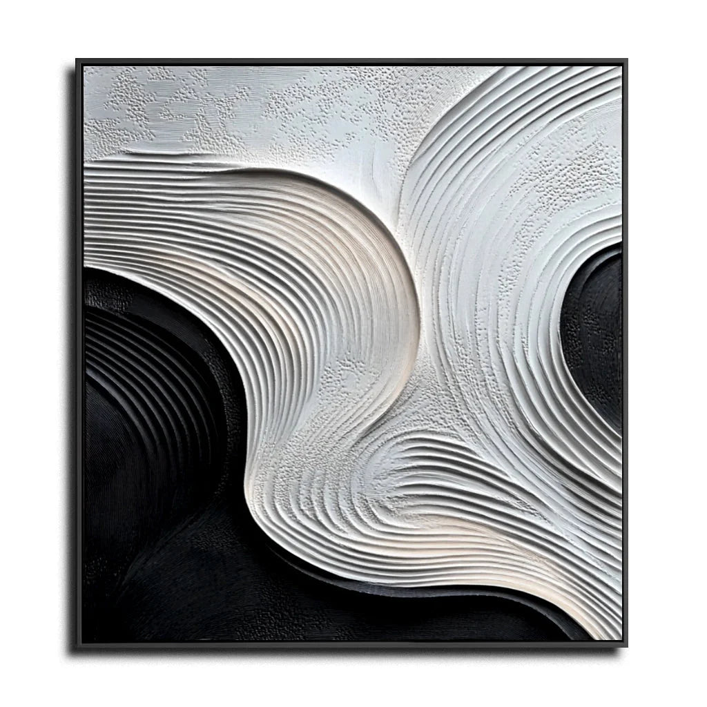 Multicolor Waves Of Serenity Canvas Painting For Home Decoration - Artwallpainting