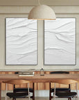 Multicolor Waves Of Serenity Diptych - Artwallpainting