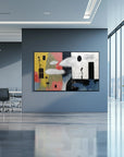 Multicolor Weng Abstract Collection 01 - Artwallpainting