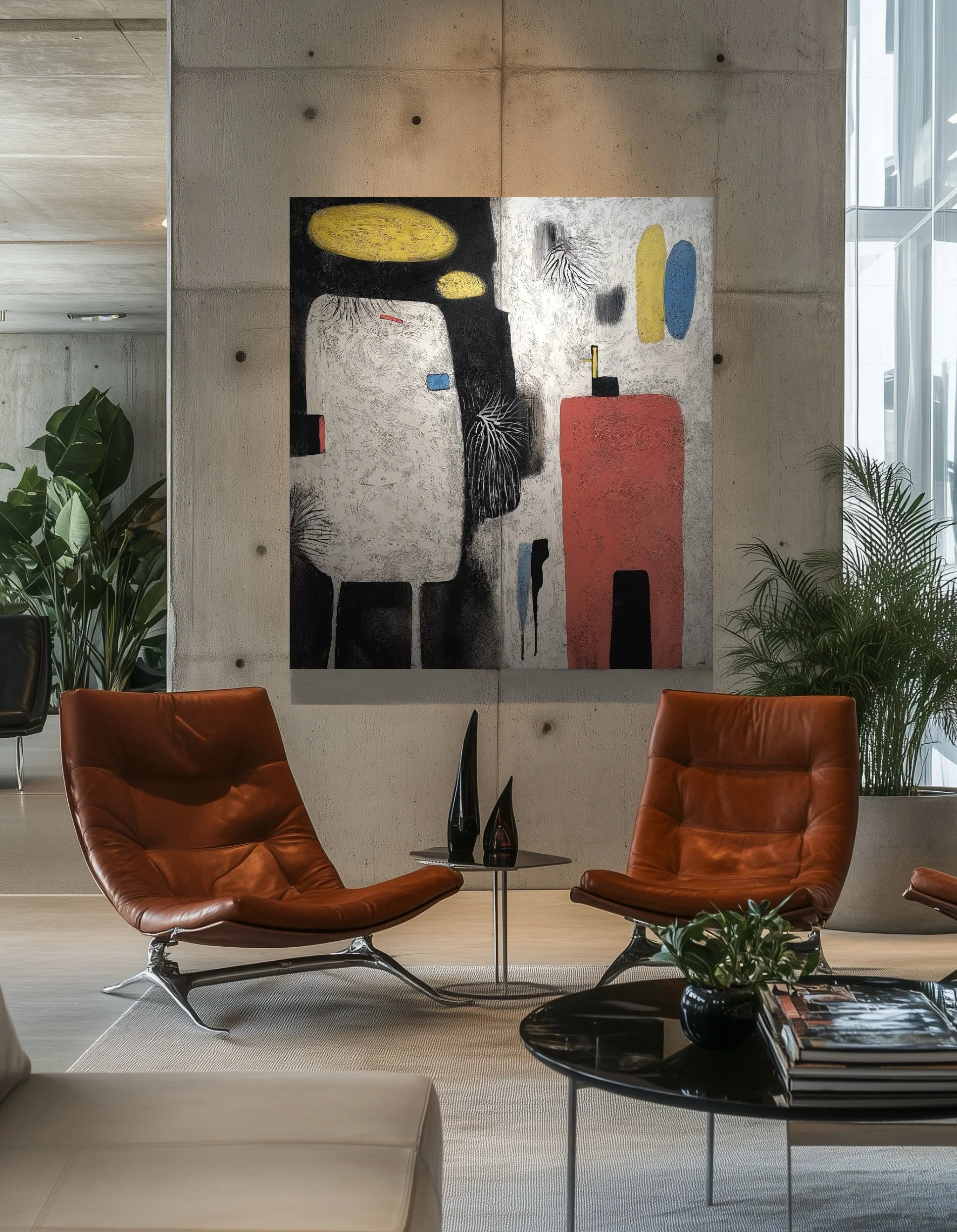 Multicolor Weng Abstract Collection 07 - Artwallpainting