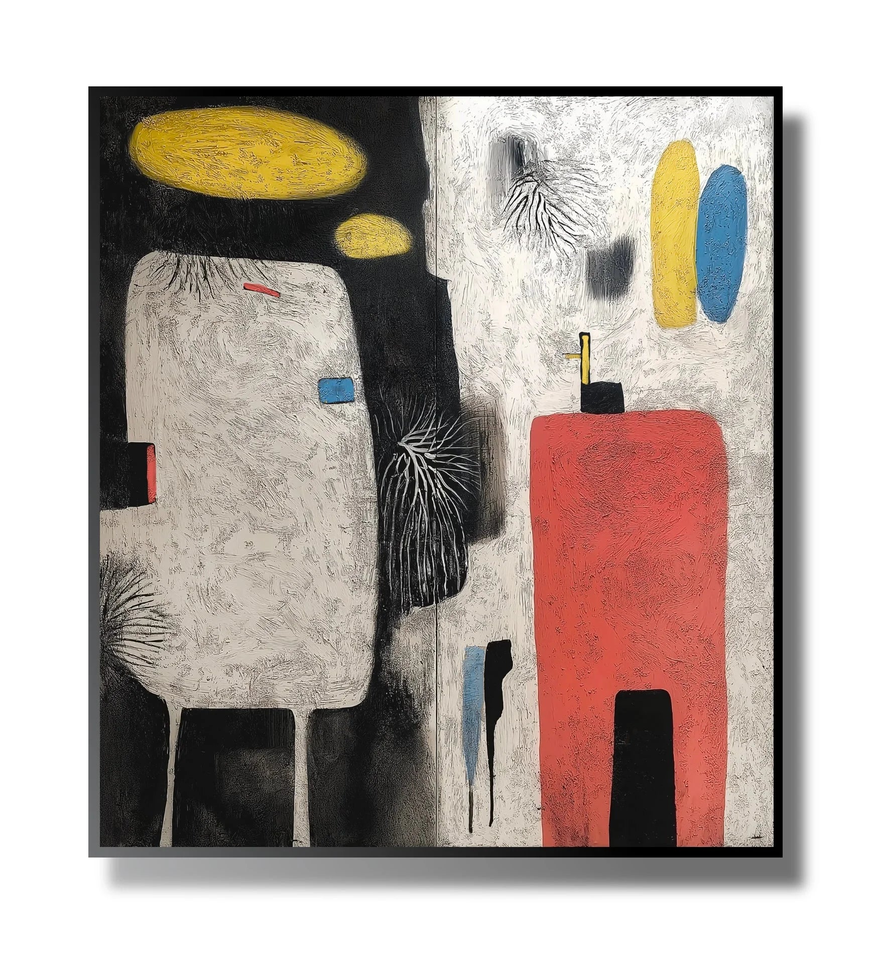 Multicolor Weng Abstract Collection 07 - Artwallpainting