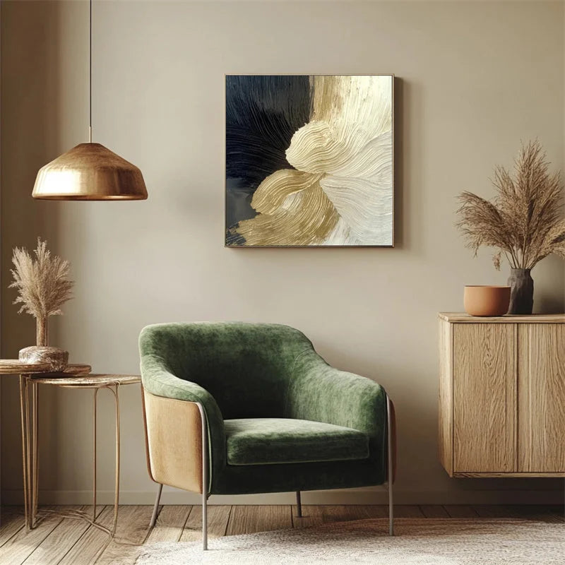 Multicolor Whirl Of Serenity Abstract Flow - Artwallpainting