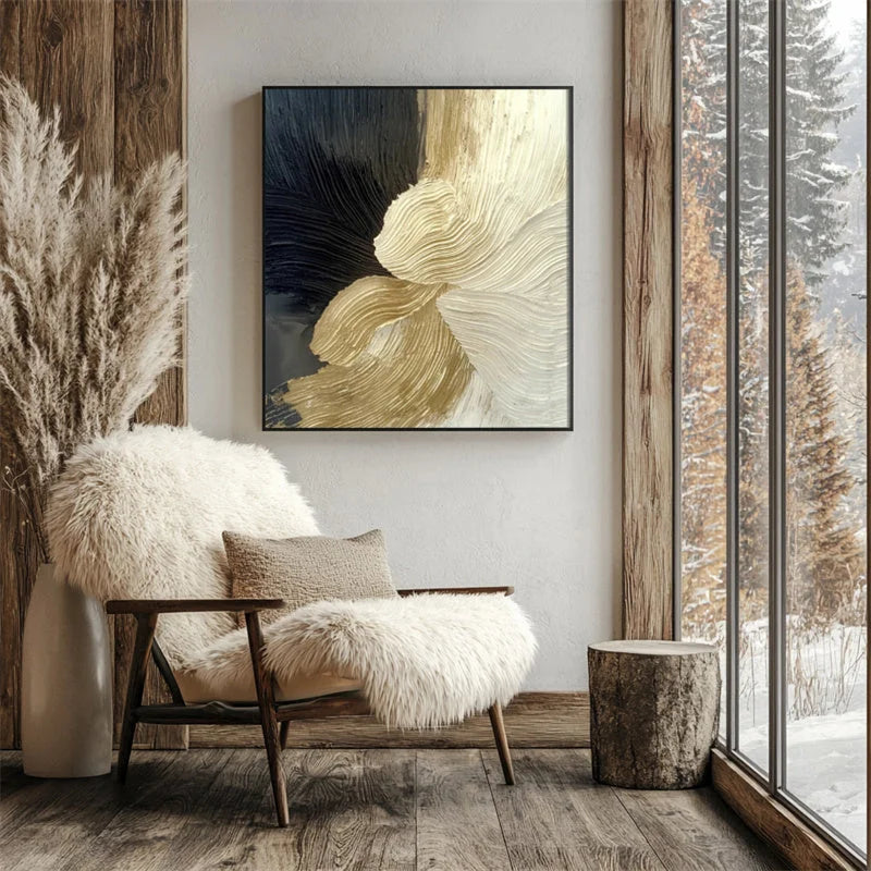 Multicolor Whirl Of Serenity Abstract Flow - Artwallpainting