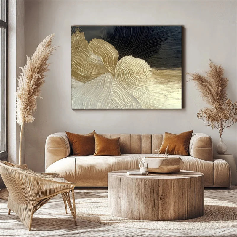 Multicolor Whirl Of Serenity Abstract Flow - Artwallpainting