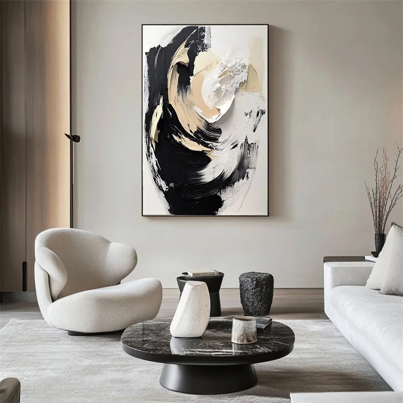 Multicolor Whirl Of Serenity In Texture - Artwallpainting