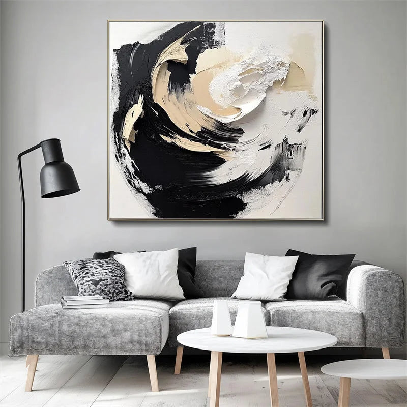Multicolor Whirl Of Serenity In Texture - Artwallpainting