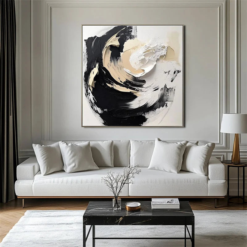 Multicolor Whirl Of Serenity In Texture - Artwallpainting