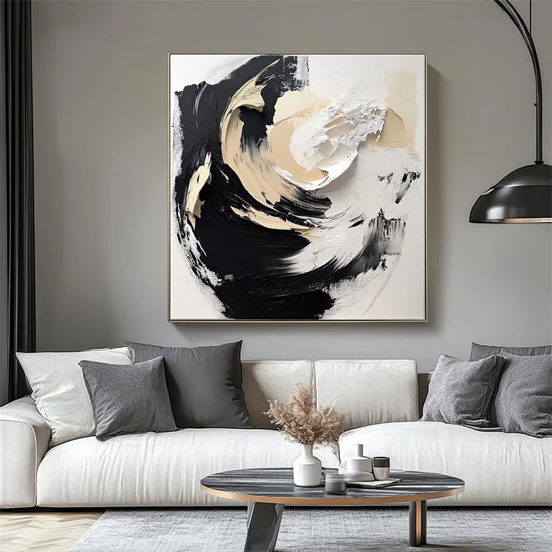Multicolor Whirl Of Serenity In Texture - Artwallpainting