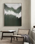 Multicolor Whispering Blooms Textured Abstract Floral Canvas Art - Artwallpainting