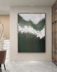 Multicolor Whispering Blooms Textured Abstract Floral Canvas Art - Artwallpainting
