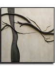 Multicolor Whispering Branches - Canvas - Artwallpainting