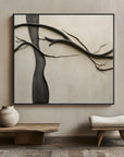 Multicolor Whispering Branches - Canvas - Artwallpainting