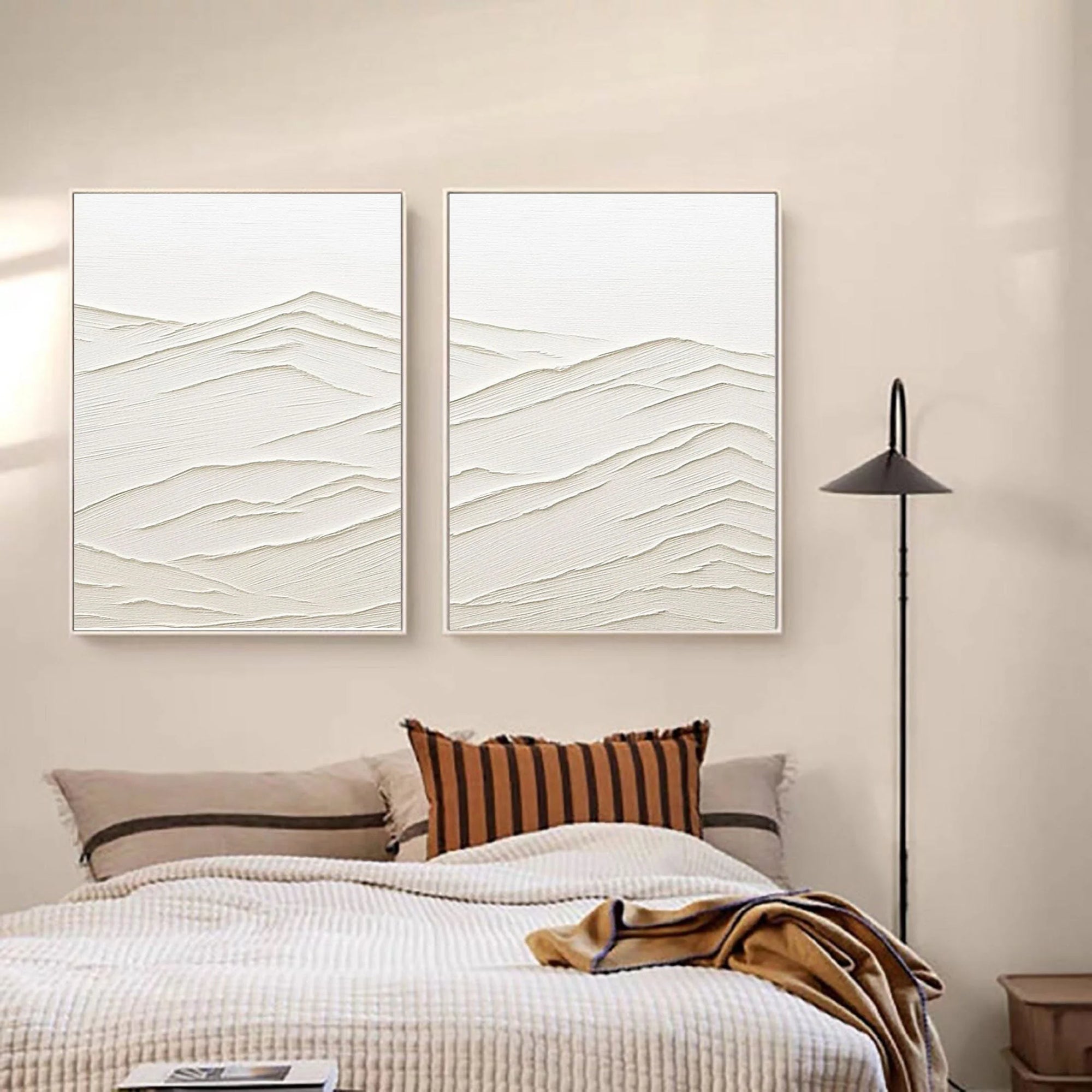 Multicolor Whispering Horizons Set Of 2 - Artwallpainting