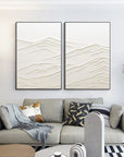 Multicolor Whispering Horizons Set Of 2 - Artwallpainting