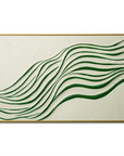 Multicolor Whispering Lines - Abstract Oil Painting For Minimalist Wall Art - Artwallpainting