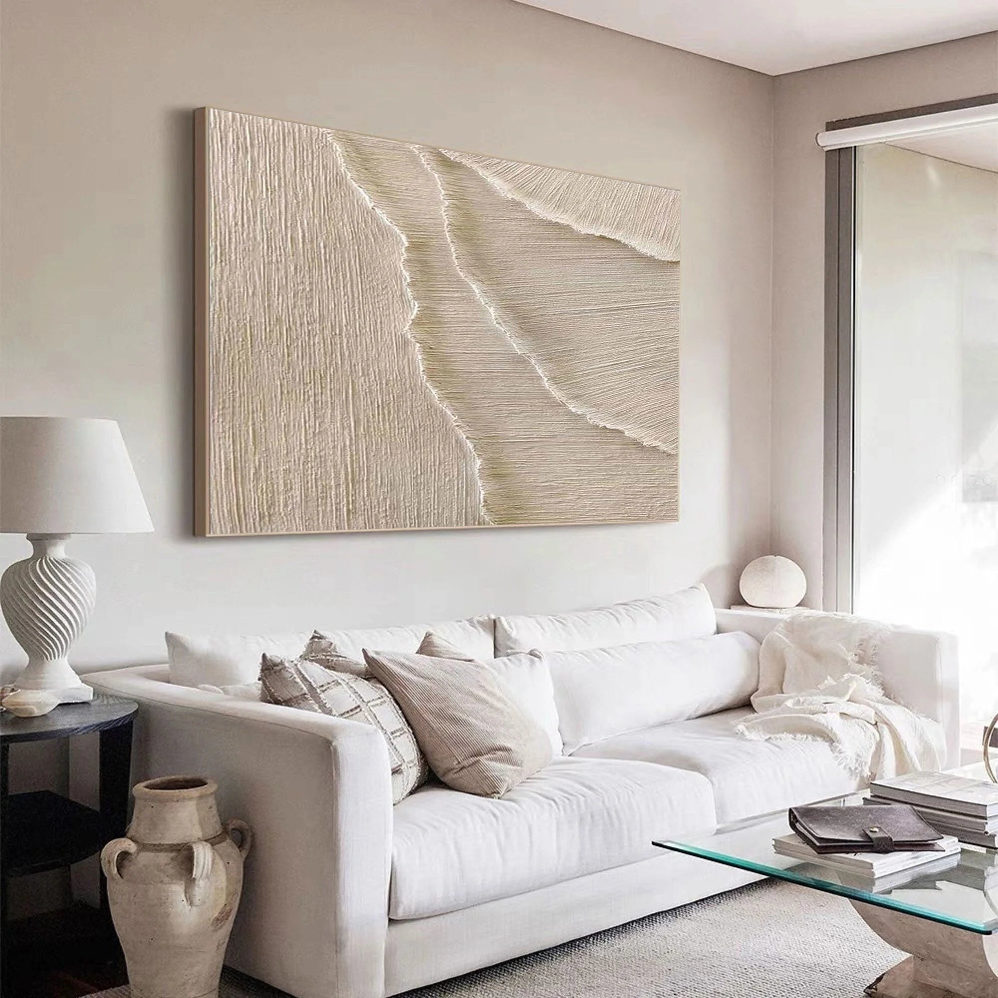 Multicolor Whispering Sands Canvas Painting For Home Decoration - Artwallpainting