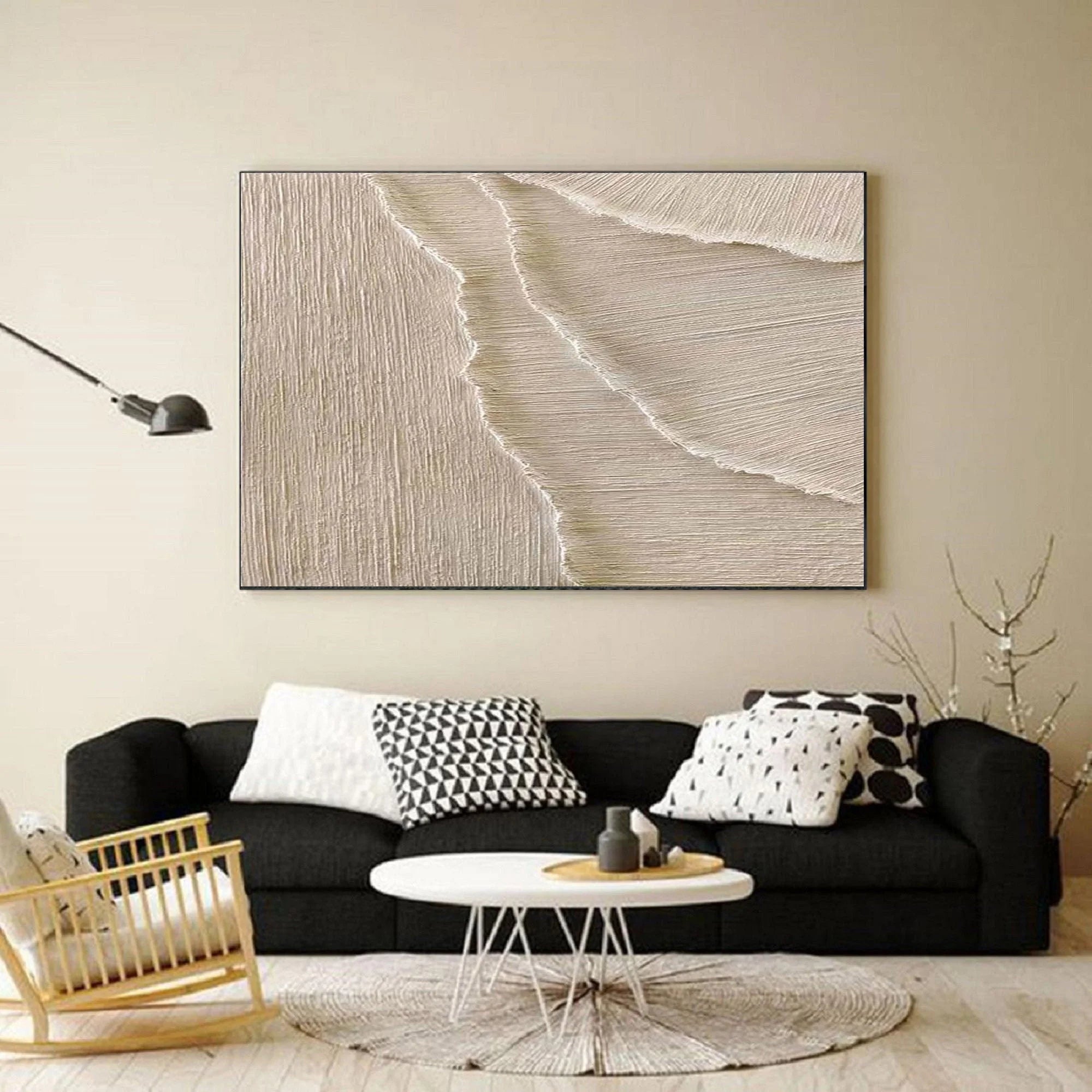 Multicolor Whispering Sands Canvas Painting For Home Decoration - Artwallpainting