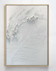 Multicolor Whispering Waves Abstract Surf Art Painting - Artwallpainting