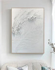 Multicolor Whispering Waves Abstract Surf Art Painting - Artwallpainting