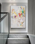 Multicolor Whispers Of Color Canvas Painting For Home Decoration - Artwallpainting